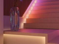 La striscia luminosa Philips Hue OmniGlow da 10 piedi (nella foto) è stata rilasciata negli Stati Uniti. (Fonte: Philips Hue)