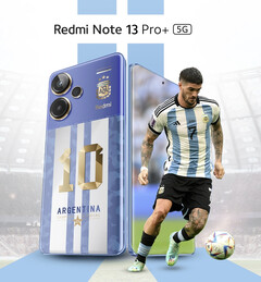 La World Champions Edition è il terzo aggiornamento del design della serie Redmi Note 13 fino ad oggi. (Fonte: Xiaomi)