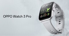 Il nuovo Watch 3 Pro Glacier Gray. (Fonte: OPPO)