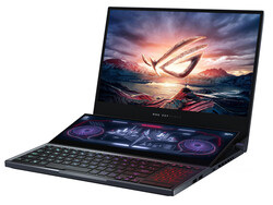 Recensione dell'Asus ROG Zephyrus Duo 15 GX550LXS, Dispositivo di test fornito da: Asus Germany