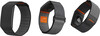 La versione grigio/nera dell'Amazfit Helio Strap. (Fonte: PR Times)