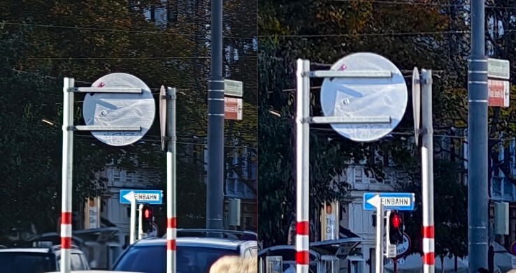 Oppo a sinistra, Vivo a destra.