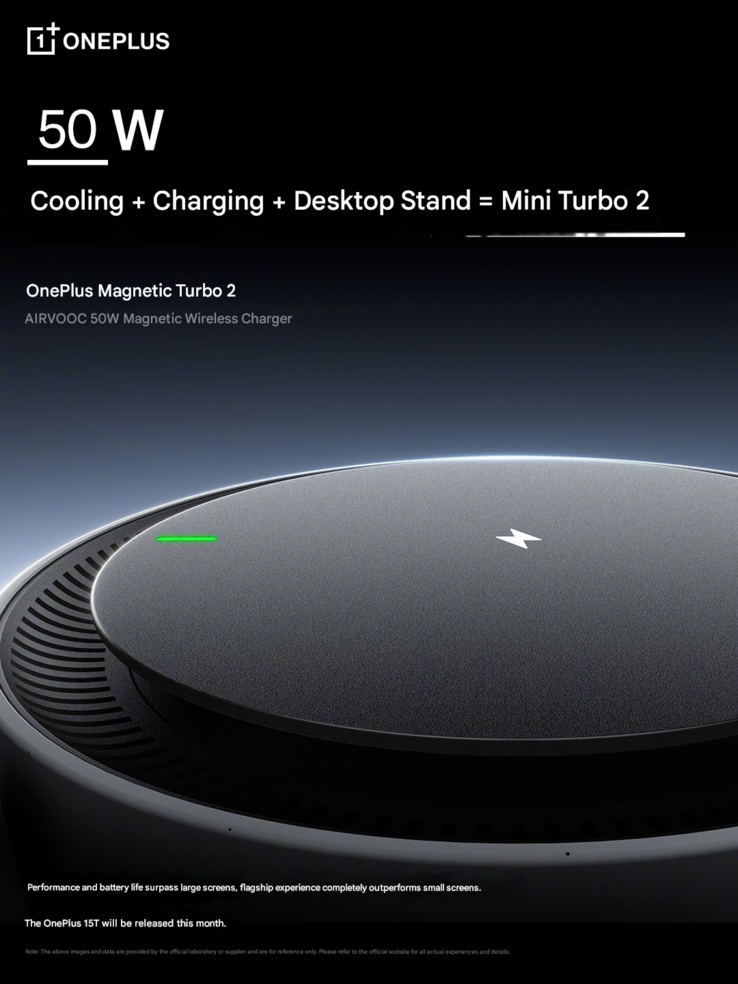 Il nuovo caricatore wireless OnePlus Magnetic Turbo 2 50W