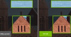 Super risoluzione video RTX in azione (Fonte: Nvidia)