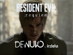 Viene mostrato il banner per la protezione di Resident Evil Requiem Denuvo