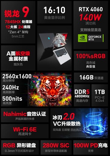 I computer portatili della gamma Dragon. (Fonte: JD.com)