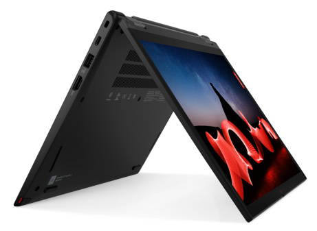 Lenovo ThinkPad L13 Yoga Gen 4 - Thunder Black. (Fonte: Lenovo)