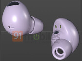  Galaxy Buds2 Pro dovrebbe essere lanciato ad agosto in occasione dell'evento Galaxy Unpacked. (Fonte: 91mobiles &amp; @evleaks)