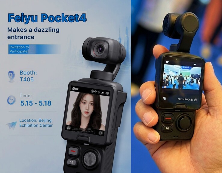 Considerando che il prezzo di partenza del kit di impugnatura remota Feiyu Pocket 3 si aggira intorno ai 300 euro dal lancio, la nuova versione non dovrebbe costare molto di più.