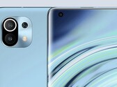 Si ritiene che lo Xiaomi Mi 11 abbia un distinto alloggiamento per fotocamera a forma quadrata contenente un grande obiettivo principale. (Fonte immagine: @BenGeskin)