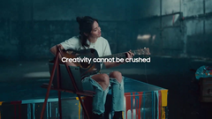 La nuova pubblicità di Samsung è una risposta alla controversa pubblicità dell'iPad Pro di Apple(Fonte: Samsung)