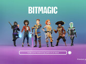 La piattaforma di giochi generativi di intelligenza artificiale di Bitmagic sta accettando le adesioni per i test alfa chiusi. (Fonte: Bitmagic)