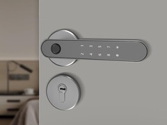 La serratura Smart Room Door Lock S5 di Arkfish è dotata di uno scanner di impronte digitali. (Fonte immagine: Xiaomi Youpin)