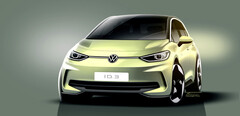Il nuovo concept Volkswagen ID.3 ha un display per l&#039;infotainment da 12 pollici (~30,5 cm). (Fonte: Volkswagen)