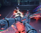 In Deadzone: Rogue, i giocatori combattono attraverso stanze generate proceduralmente e afferrano potenziamenti elementali. Nella foto: una schermata di gioco. (Fonte: Steam)