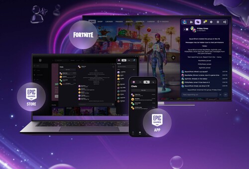 Epic Games Store messaggi di testo su più dispositivi