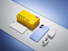 Il POCO C65 è disponibile in tre opzioni di colore, tra cui il viola, nella foto. (Fonte: Xiaomi)