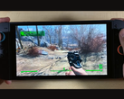 Uno screenshot di Fallout 4 in esecuzione su un Nintendo Switch 2