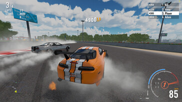 Nella foto: Uno screenshot del gameplay di First Racer.