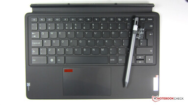 Accessori opzionali: La penna di input Lenovo Tab Pen Plus, la tastiera docking con touchpad...