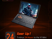 ONEXPLAYER X1 Mini può essere utilizzato come un grande palmare da gioco o come un mini computer portatile. (Fonte: One-Netbook)