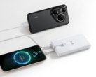 La Power Bank di Huawei con cavo incorporato (100W 12000) (nella foto) è stata lanciata in Cina. (Fonte: Huawei)