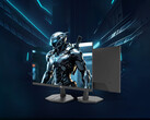 Il Lecoo N2521SQ costa circa 131 dollari. Nella foto: un’immagine promozionale che mostra il design del monitor da gioco.