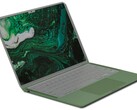 Il MacBook Air del 2022 è stato raffigurato con una tacca in questo concept render fatto dai fan. (Fonte immagine: @AppleyPro - modificato)