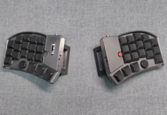 X9 Performance Combo Tastiera Ergonomica E Mouse Wireless - 2.4G + Bluetooth, Poggiapolsi Integrato, Design Diviso, Batteria Ricaricabile USB-C, Scorciatoie E DPI Regolabili, Per PC E Laptop