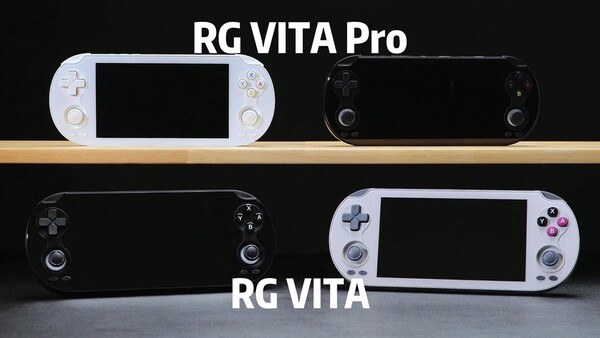 I palmari Anbernic RG Vita e RG Vita Pro saranno disponibili per il pre-ordine a partire dal 23 marzo.