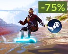 Gareggi, trucchi e scivolate in un vasto mondo aperto con uno sconto del 75%. (Fonte: Steam, modificato)