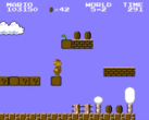 Una schermata dell'originale Super Mario Bros. (fonte: Nintendo)