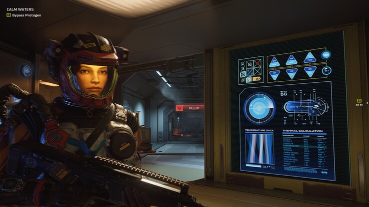  Gli interni della stazione sono ricchi del tipo di dettagli funzionali e vissuti che The Expanse ha sempre fatto bene. 