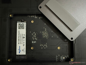 Lo slot M.2 sul fondo