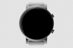 Un rendering del TicWatch E3 scoperto da XDA Developers. (Fonte: Mobvoi)