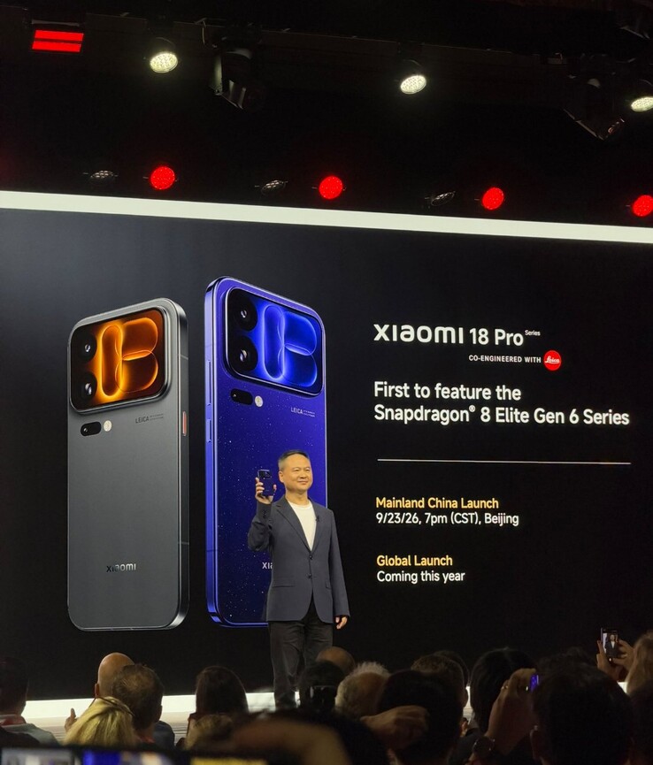 Durante lo Snapdragon Summit, Xiaomi ha confermato il lancio globale dello Xiaomi 18 Pro nel corso di quest’anno.