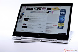 Il touchscreen dell'HP EliteBook x360 1030 G2