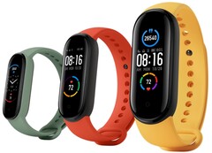 Il OnePlus Band dovrà affrontare la potenza della serie Xiaomi Mi Band. (Fonte immagine: Xiaomi - Mi Band 5)