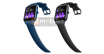 Il Nord Watch sarà disponibile in blu e in nero. (Fonte: 91Mobiles)