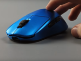 Mouse ultraleggero Vaidemi Nimbus con guscio solido in blu