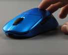 Mouse ultraleggero Vaidemi Nimbus con guscio solido in blu