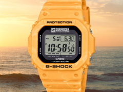 Il nuovo orologio Casio G-Shock x Surfrider Foundation Japan (nella foto) sarà presto distribuito in altri Paesi europei. (Fonte: Casio, a cura)