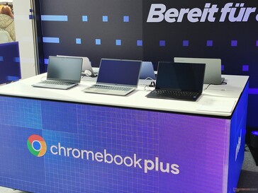 I Chromebook nell'Intel Experience Store (fonte: Benjamin Herzig)