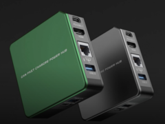 Il Kwumsy Power Hub PH1 ha sei uscite, tra cui porte USB-C da 65 W e HDMI 4K. (Fonte: Kwumsy)