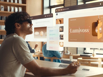 Gli utenti possono avviare applicazioni di lavoro in un ambiente virtuale e interagire con esse tramite gesti.