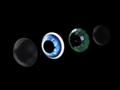 La Mojo Lens è una lente a contatto intelligente che può aiutare gli atleti. (Fonte: Mojo Vision)