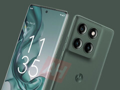 L&#039;Edge 70 assomiglia molto agli altri recenti smartphone della serie Edge di Motorola. (Fonte immagine: Android Headlines)