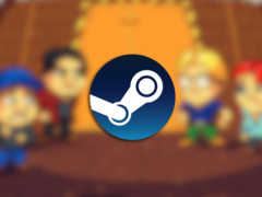 Puzzle Chambers è un puzzle game indie rilasciato nel 2017. Nella foto - l&#039;immagine di copertina del gioco con il logo di Steam sovrapposto (fonte: Steam)