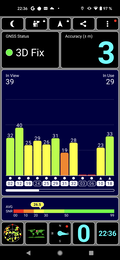 Test GPS all'aperto