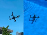 Il drone vola in aria e nuota sott'acqua (Fonte immagine: Andrei Copaci; screenshot modificato)